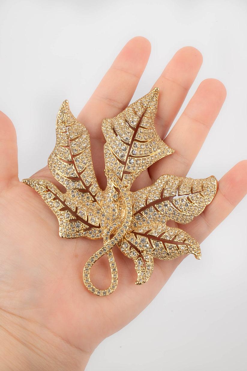 Christian Dior Metal Brooch For Sale 3
