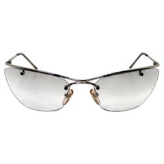 Christian Dior Metal Rimless Sunglasses circa 1990s
