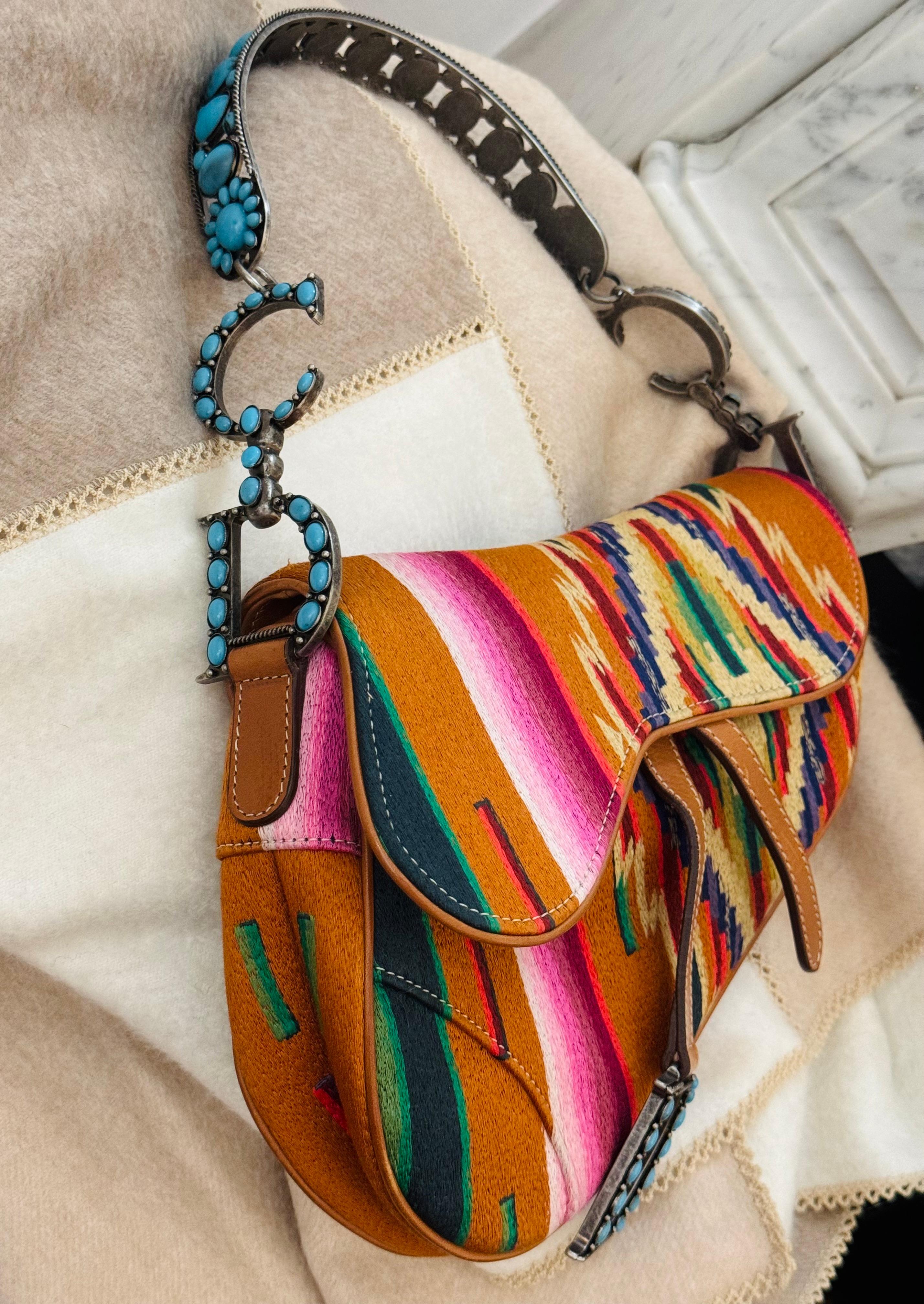 Christian Dior Mexico Saddle bag anniversary limited edition by John Galliano 12