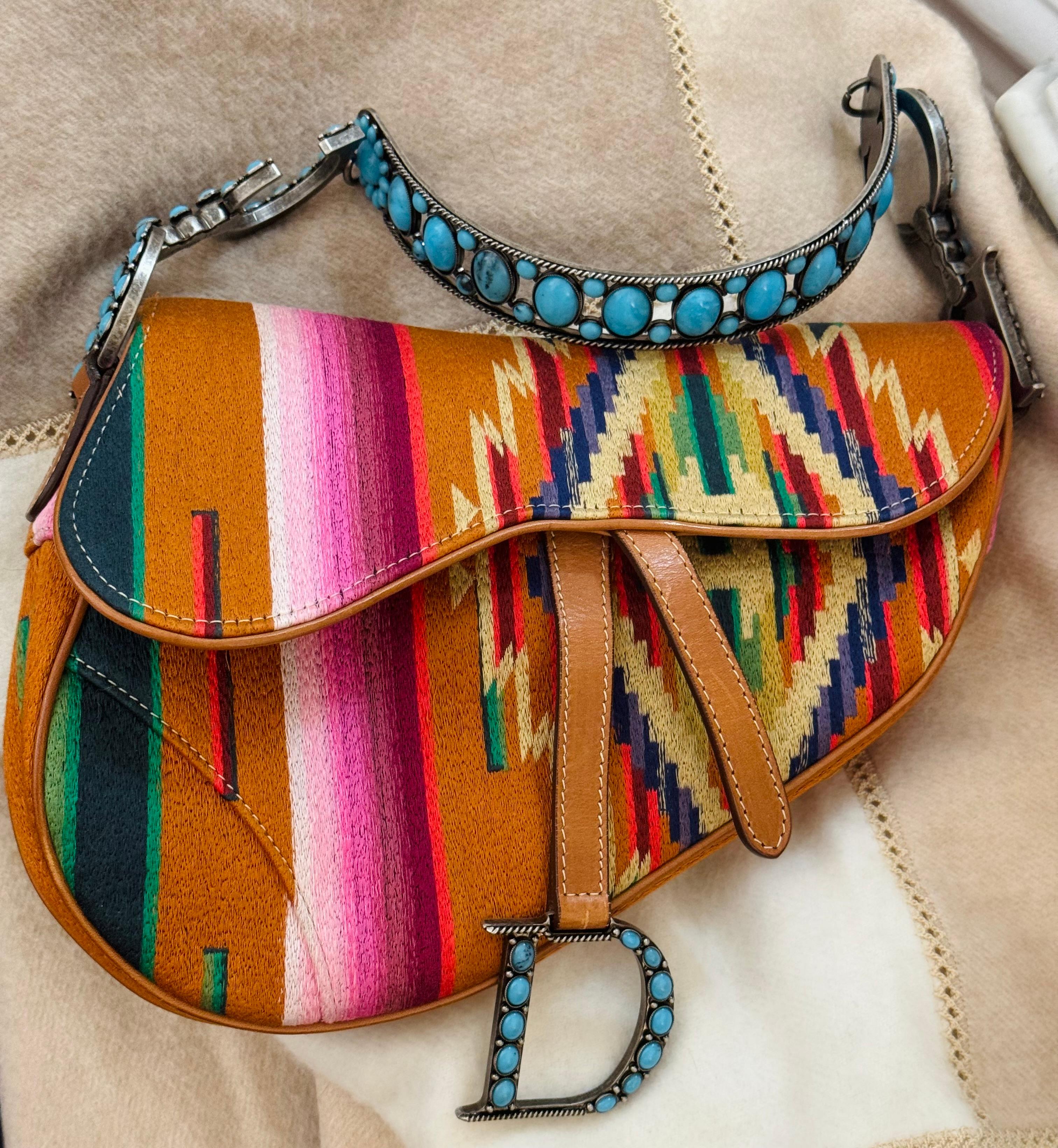 Christian Dior Mexico Saddle bag anniversary limited edition by John Galliano 13