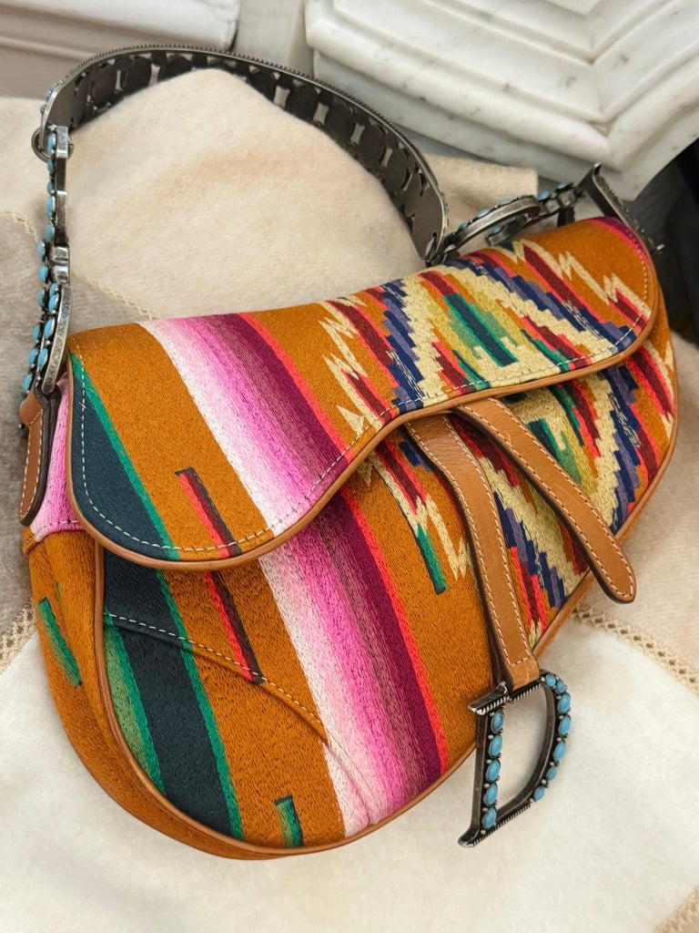 Christian Dior Mexico Saddle bag anniversary limited edition by John Galliano