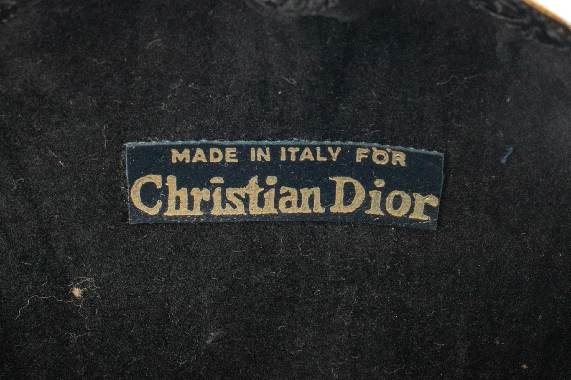 Sac Christian Dior minaudière 1990 en vente 7