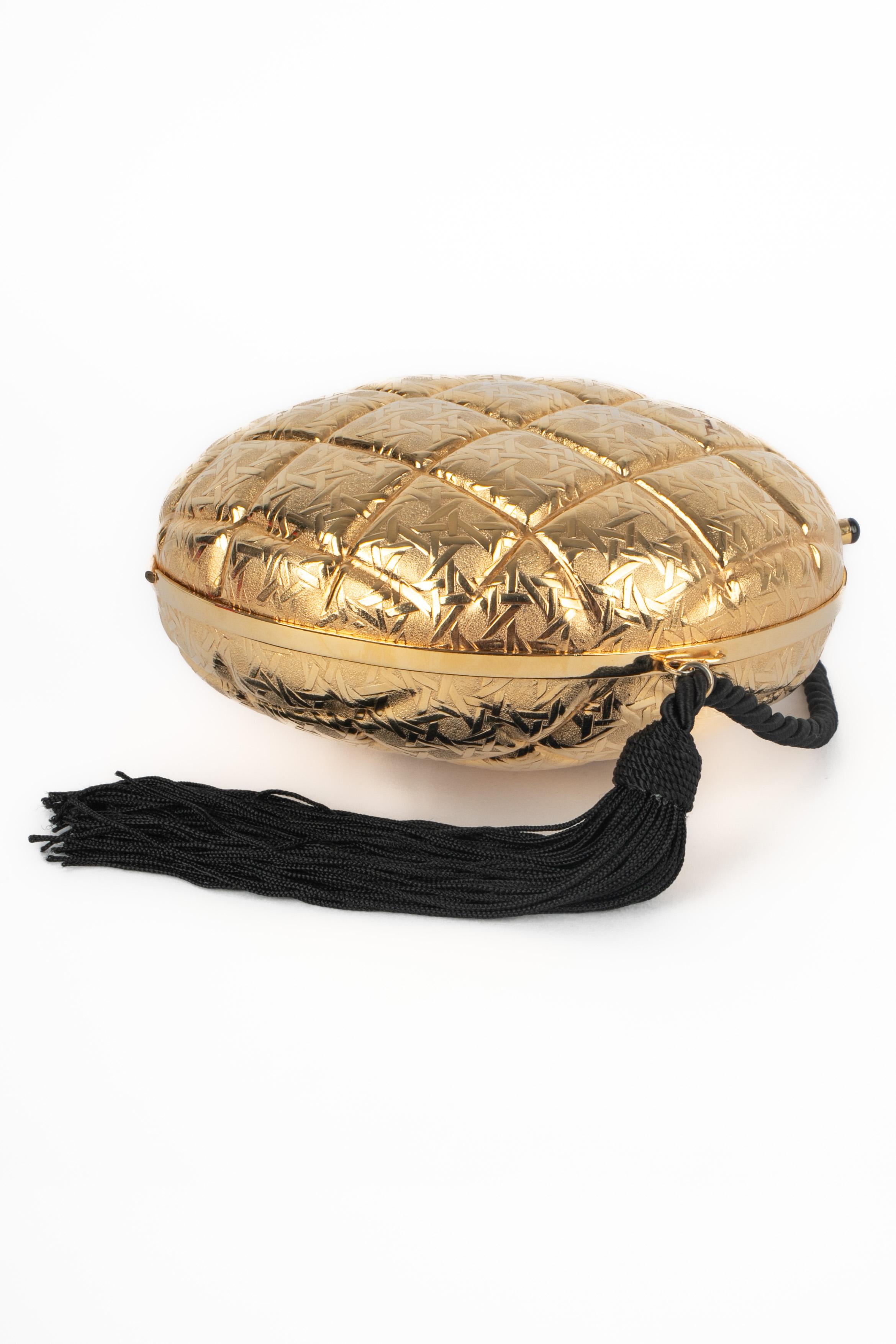 Sac Christian Dior minaudière 1990 en vente 1