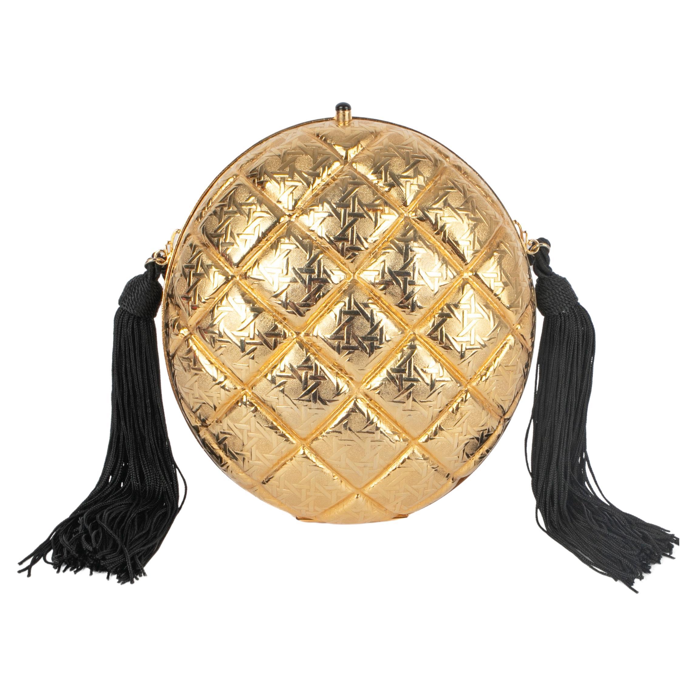 Sac Christian Dior minaudière 1990 en vente