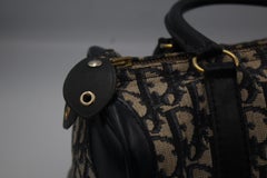 Christian Dior Mini 25 cm Vintage Boston Monogram Canvas Bag