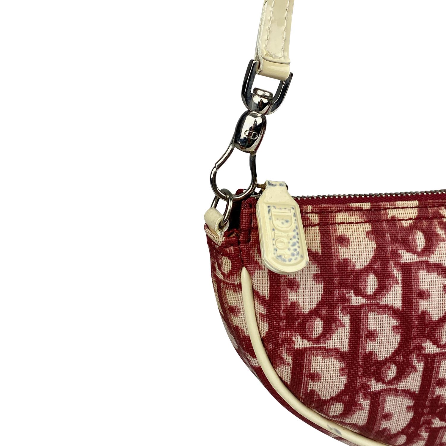 Christian Dior Mini Diorissimo Saddle bag In Good Condition For Sale In Sundbyberg, SE