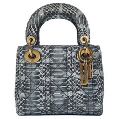 Christian Dior Mini Lady Dior Grey