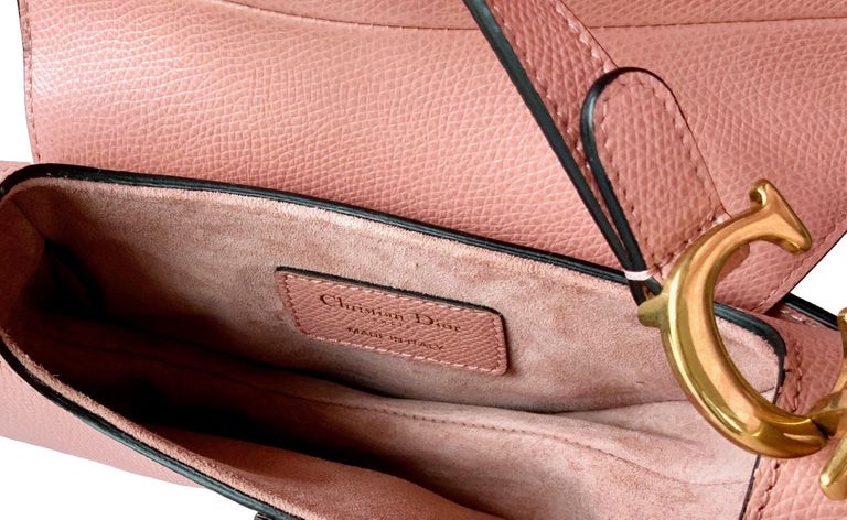 Christian Dior Mini Saddle Calfskin Bag at 1stDibs | dior saddle bag inside,  dior mini saddle bag pink, dior saddle inside