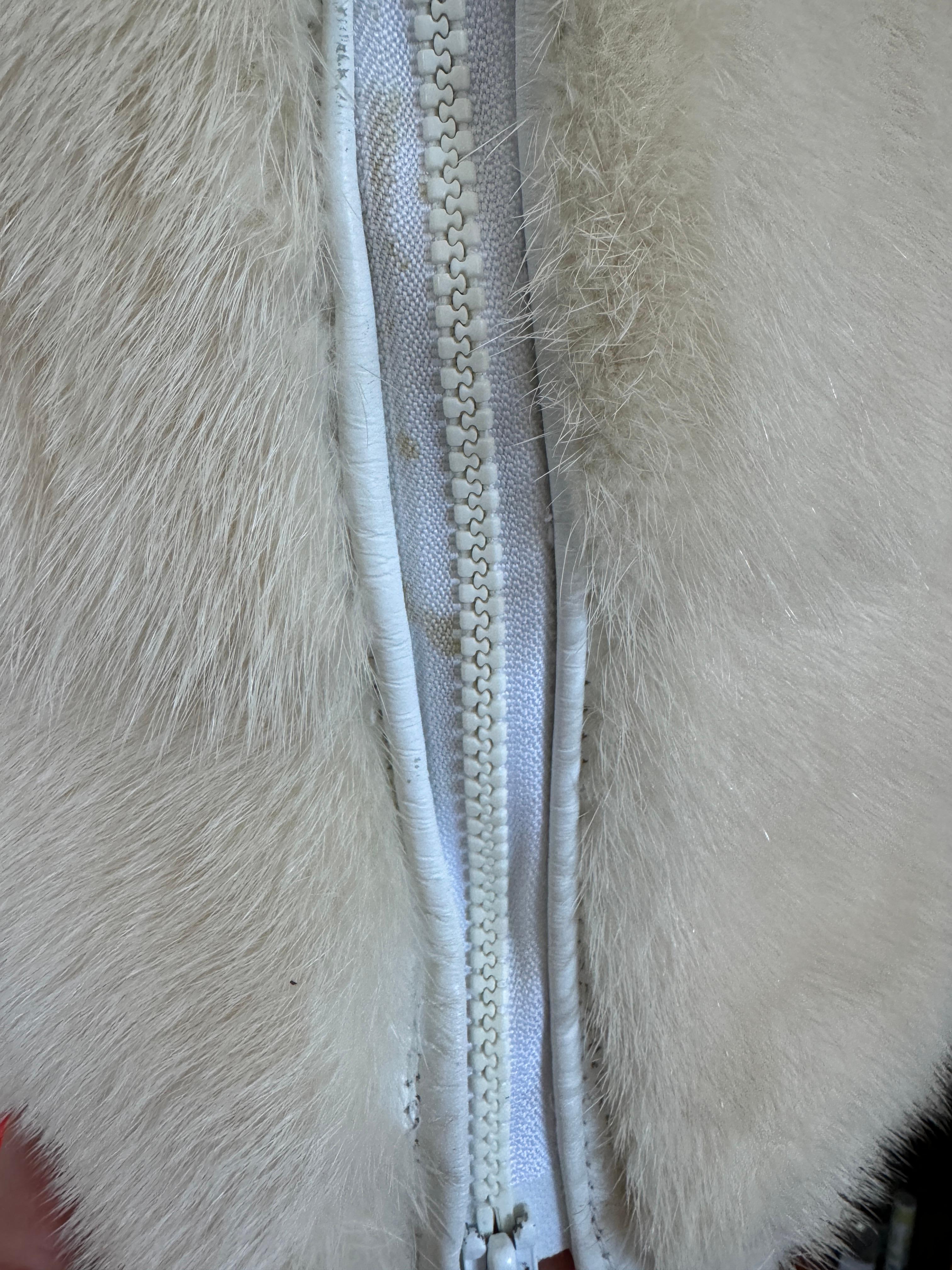 Christian Dior Mink & Fox Jacket  Fourrure Coat For Sale 3