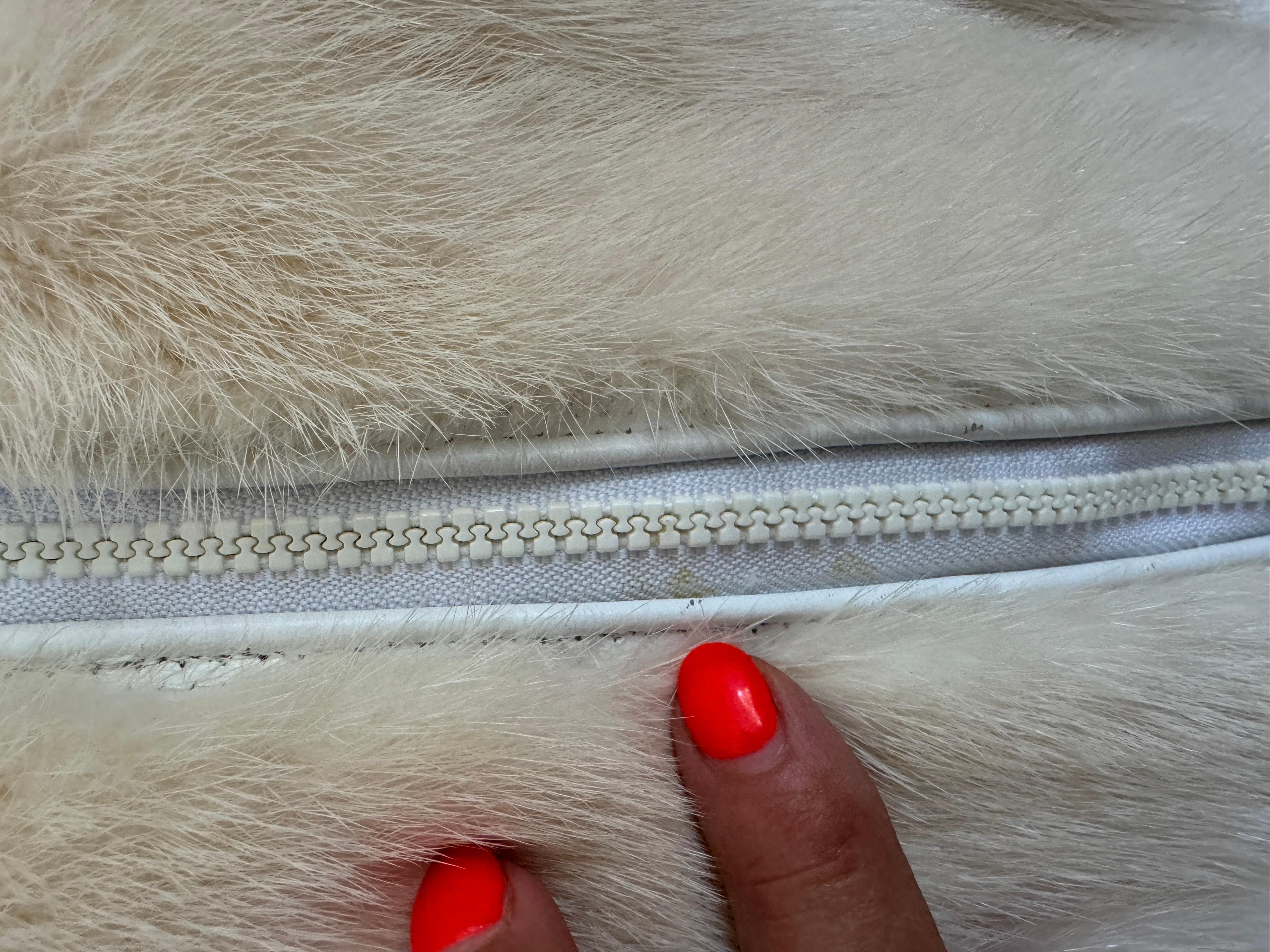 Christian Dior Mink & Fox Jacket  Fourrure Coat For Sale 4