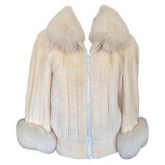 Christian Dior Mink 
Fox Jacket  Fourrure Coat