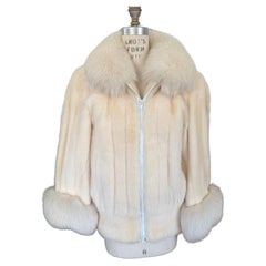 Christian Dior Mink 
Fox Jacket  Fourrure Coat