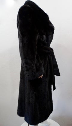 Christian Dior Mink Fur Belted Coat