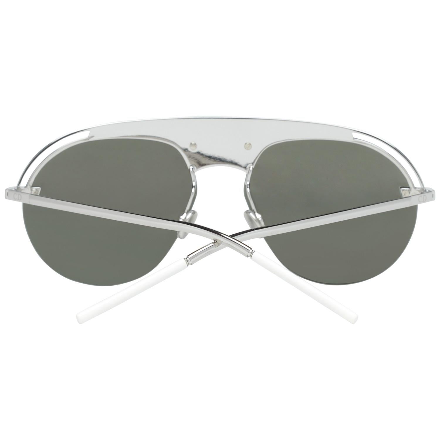 Christian Dior Mint Women Silver Sunglasses DIO(R)EVOLUTI2 99010 58-12-140 mm In Excellent Condition In Rome, Rome