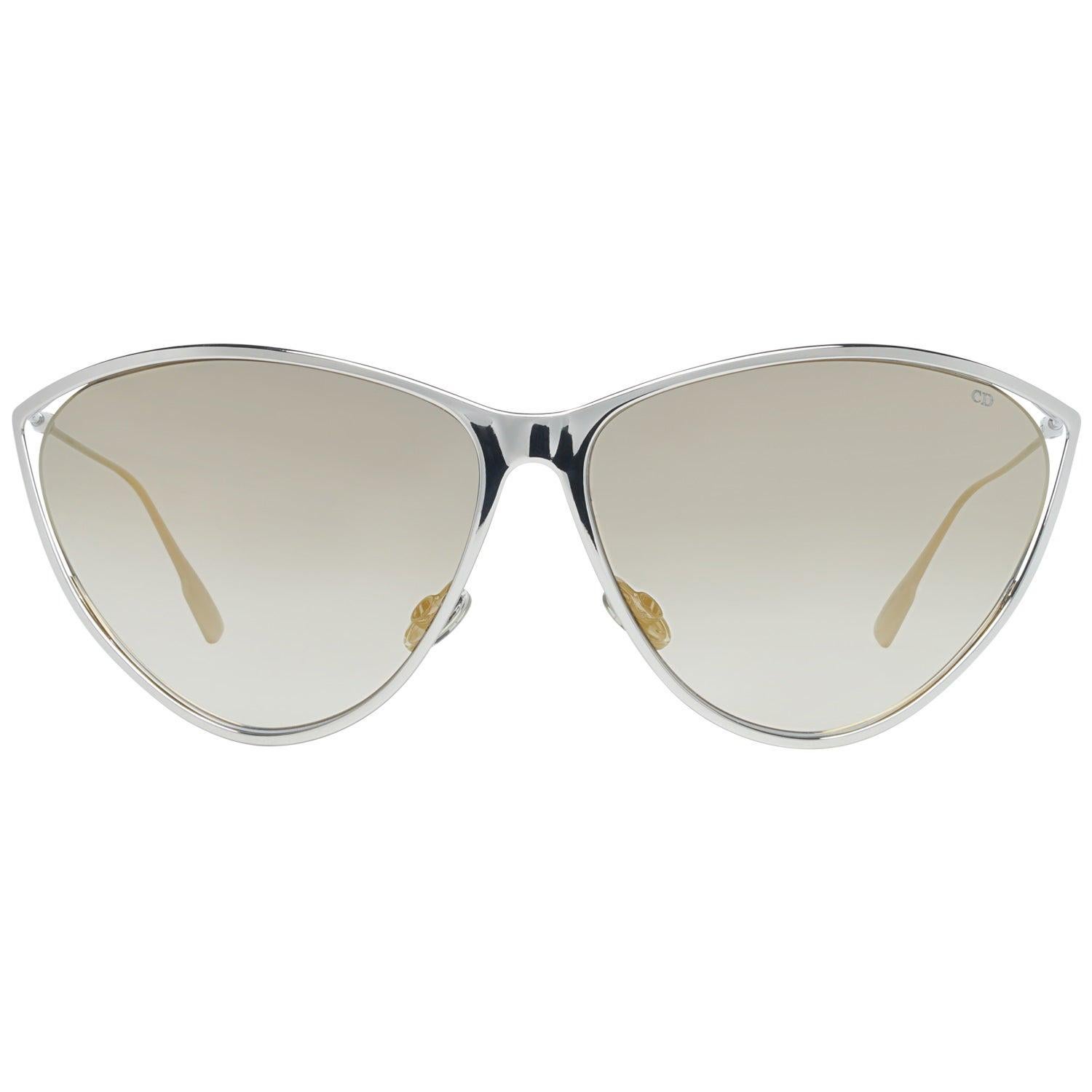 Christian Dior Mint Women Silver Sunglasses DIORNEWMOTARD 62010 65-12-145 mm