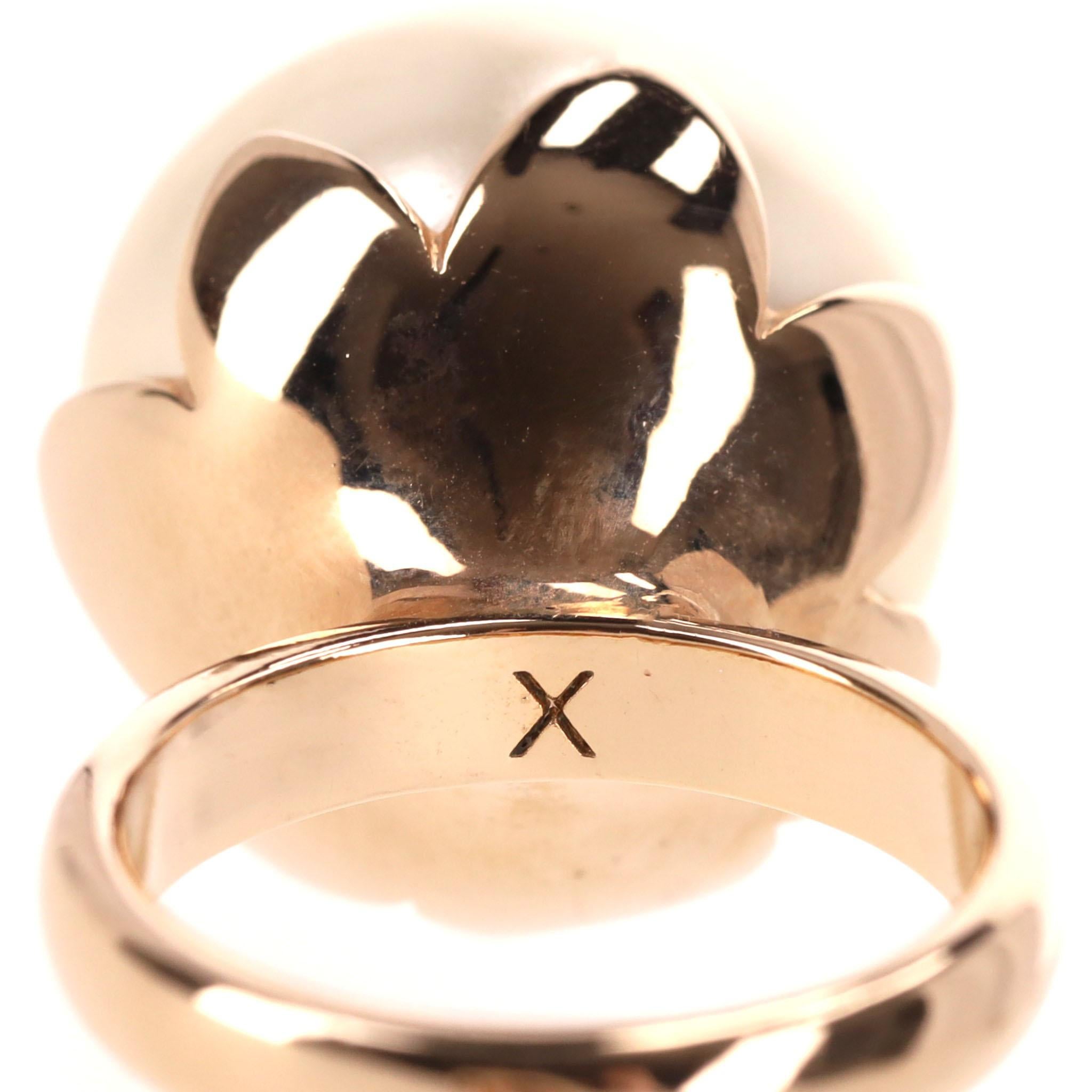 Christian Dior Mise En Dior Pearl Tribal Ring For Sale 2