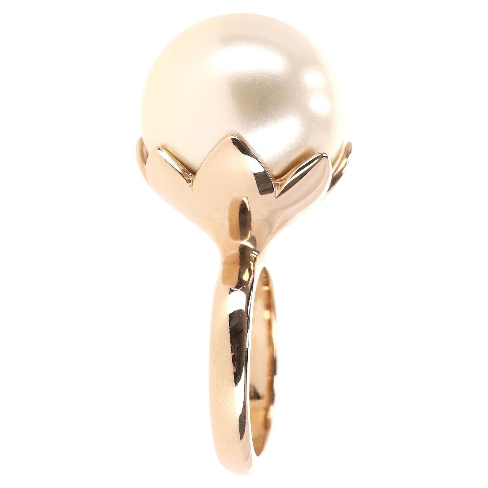 Christian Dior Mise En Dior Pearl Tribal Ring For Sale