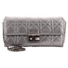 Christian Dior Miss Dior Croisiere Wallet on Chain Cannage Quilt Lambskin