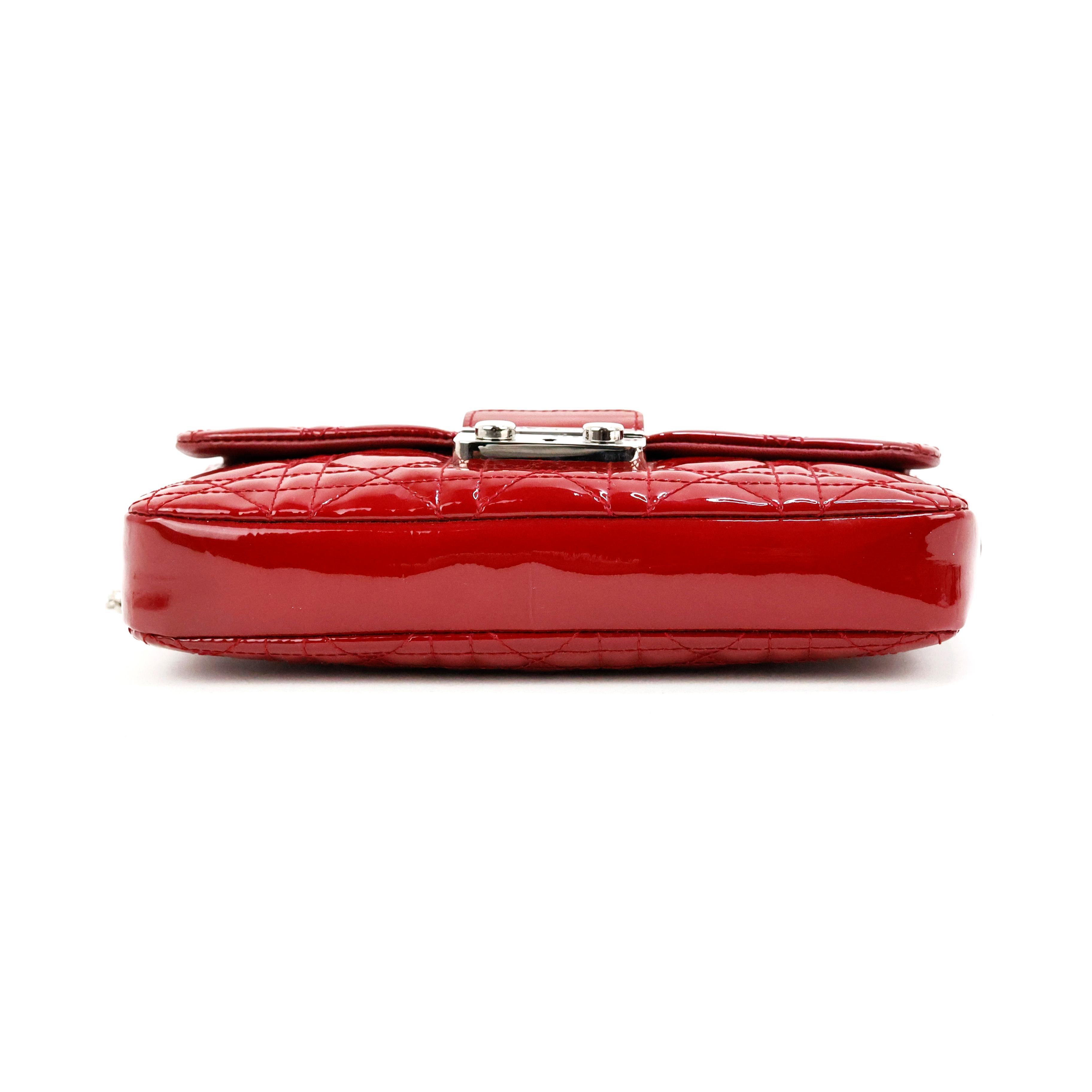 Rouge Christian Dior - Miss Dior - Sac à bandoulière en vente