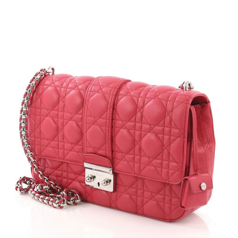 Christian Dior Miss Dior Sac à rabat Cannage Quilt Lambskin Medium 1