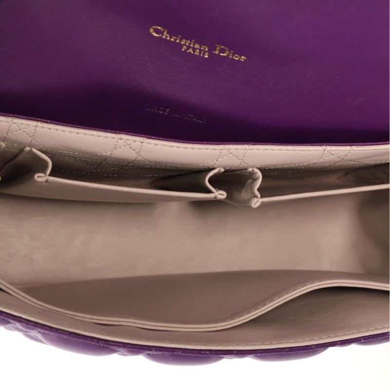 Women's or Men's Christian Dior Miss Dior Flap Bag Cannage Quilt Lambskin Medium