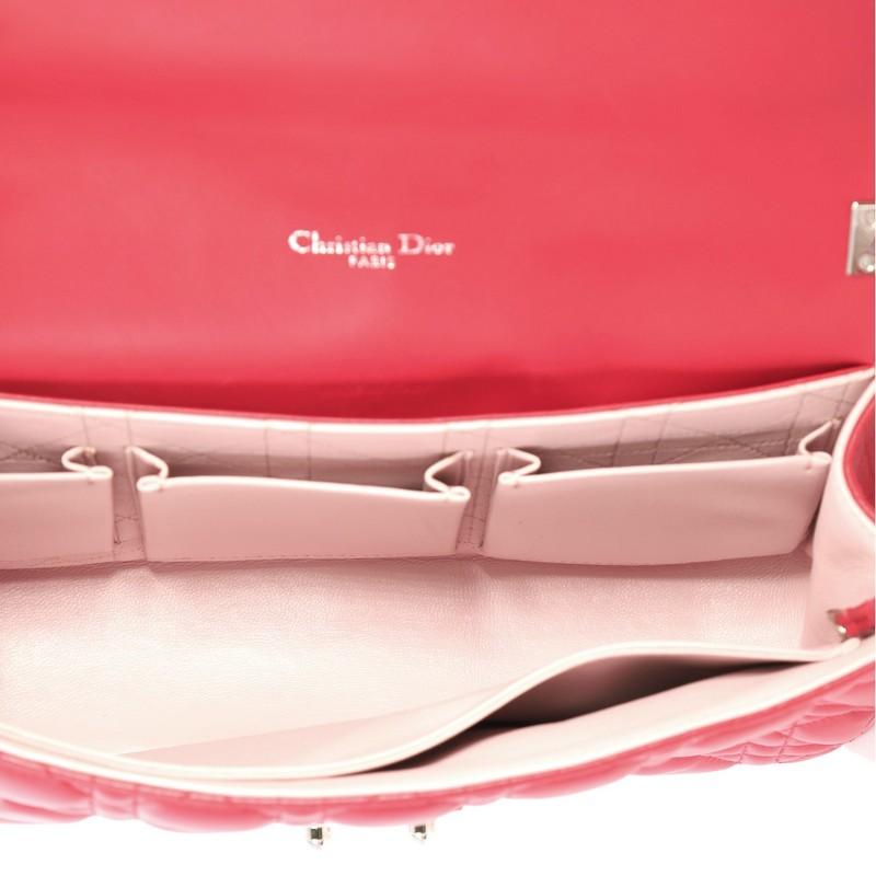 Christian Dior Miss Dior Sac à rabat Cannage Quilt Lambskin Medium 4