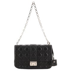 Christian Dior Miss Dior Flap Bag Cannage Quilt Lambskin Medium