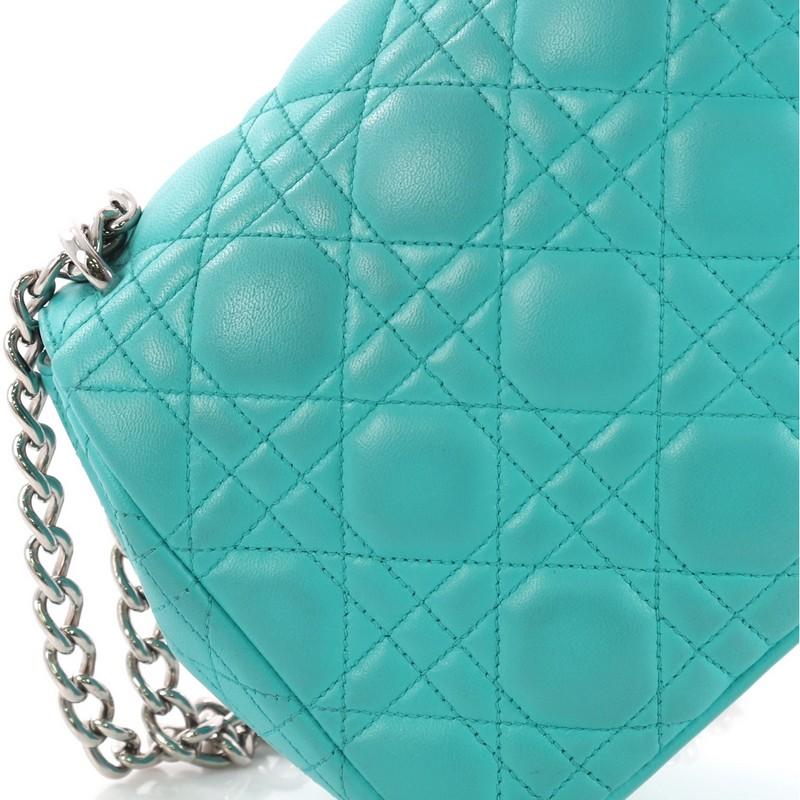 Christian Dior Miss Dior Long Chain Handbag Cannage Quilt Lambskin Mini 2