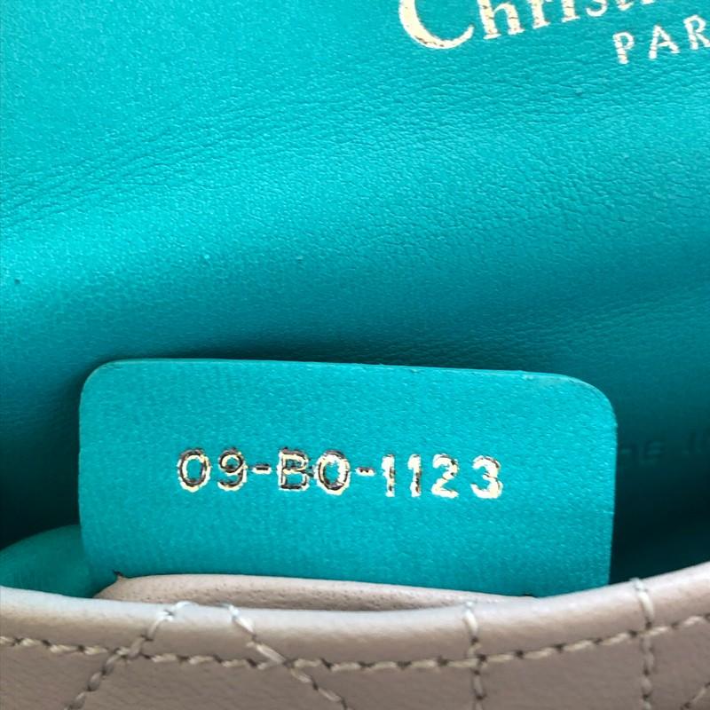 Christian Dior Miss Dior Long Chain Handbag Cannage Quilt Lambskin Mini 3