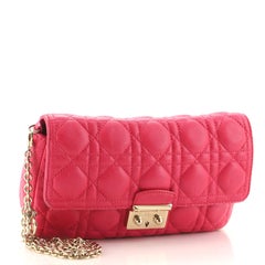 Christian Dior Miss Dior Promenade Bag Cannage Quilt Lambskin