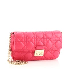 Christian Dior Miss Dior Promenade Bag Cannage Quilt Lambskin