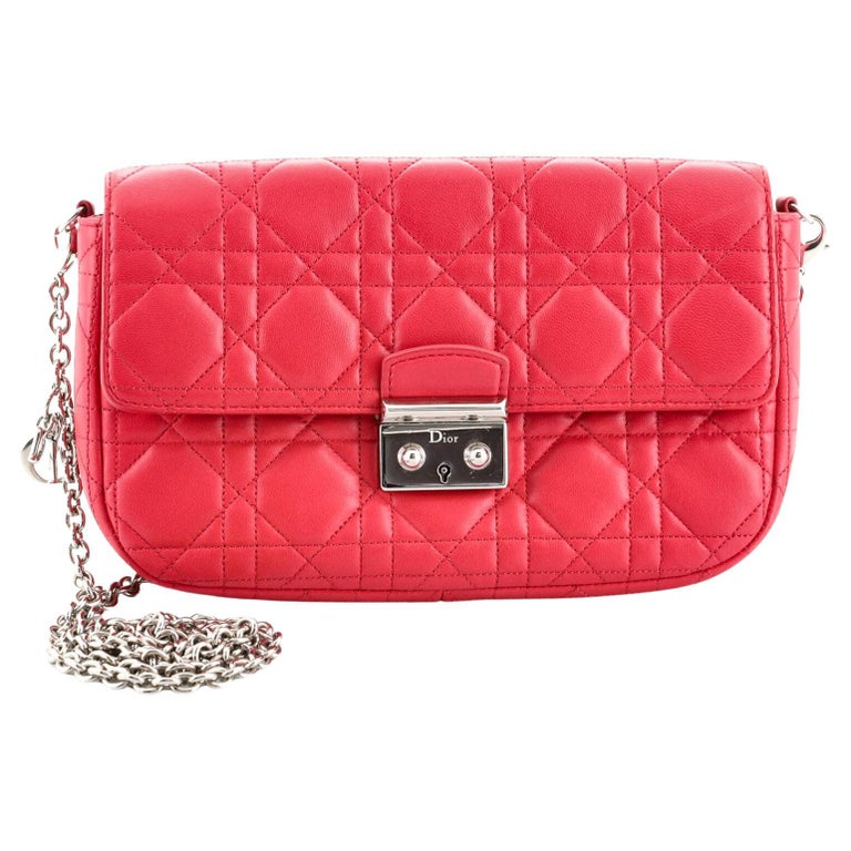 CHRISTIAN DIOR Miss Dior Promenade Cannage Quilted Leather