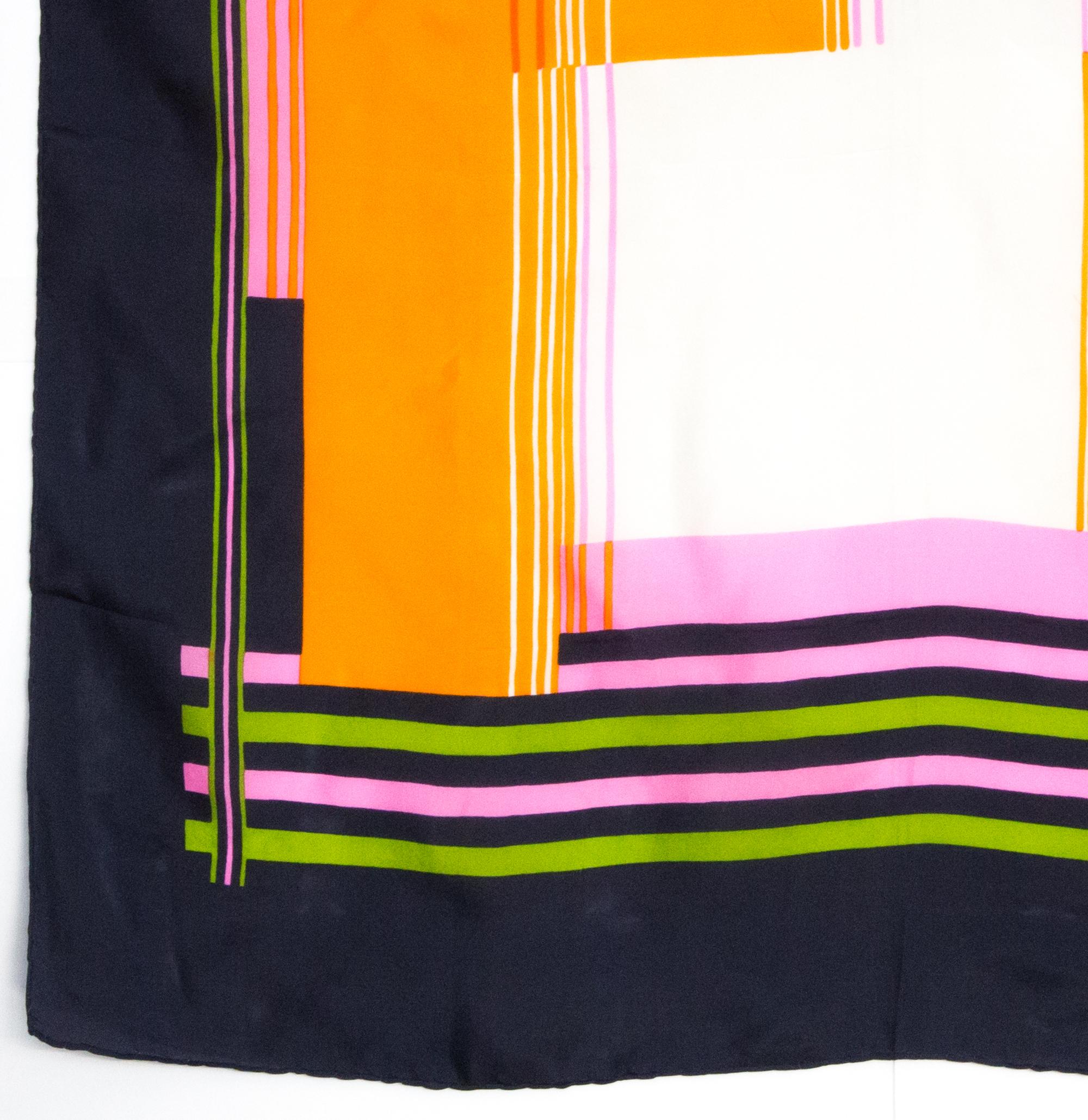 Women's or Men's Christian Dior Miss Dior Silk Scarf For Sale