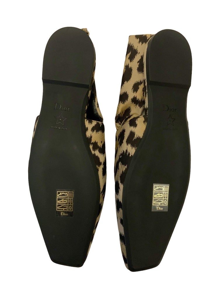 dior mizza slingback ballerina flat