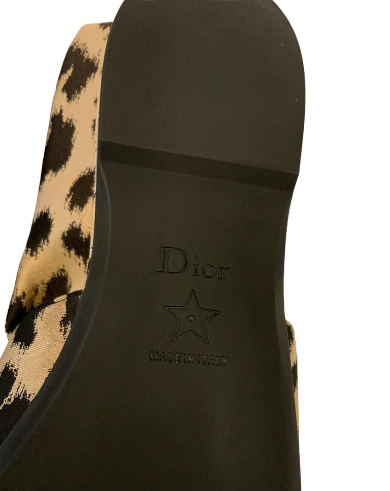 dior mizza slingback ballerina flat