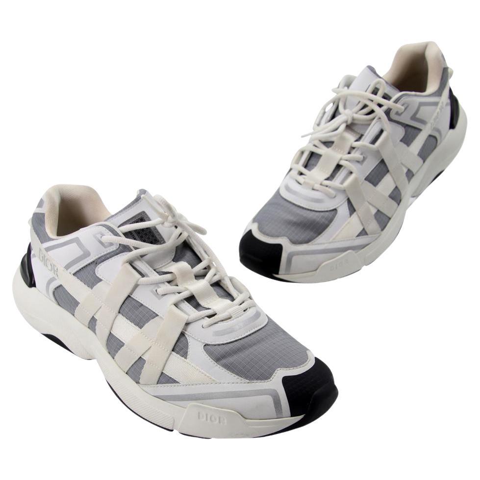 Christian Dior Monogram 43 Trainers Sneakers CD-0707N-0014 For Sale