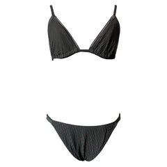 CHRISTIAN DIOR Monogram bikini swimwear logo oblique Dior