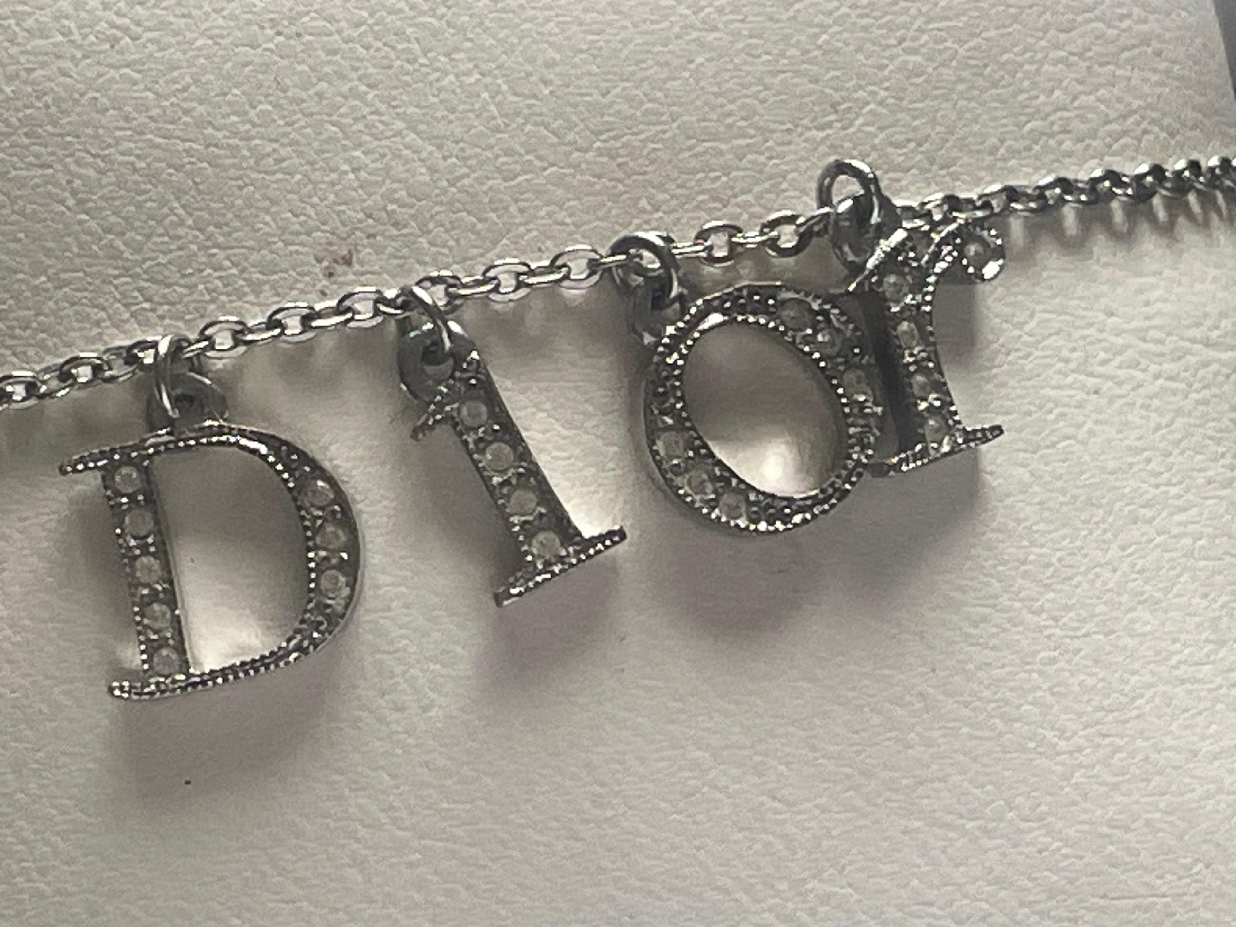Donna Bracciale Monogram Christian Dior in vendita