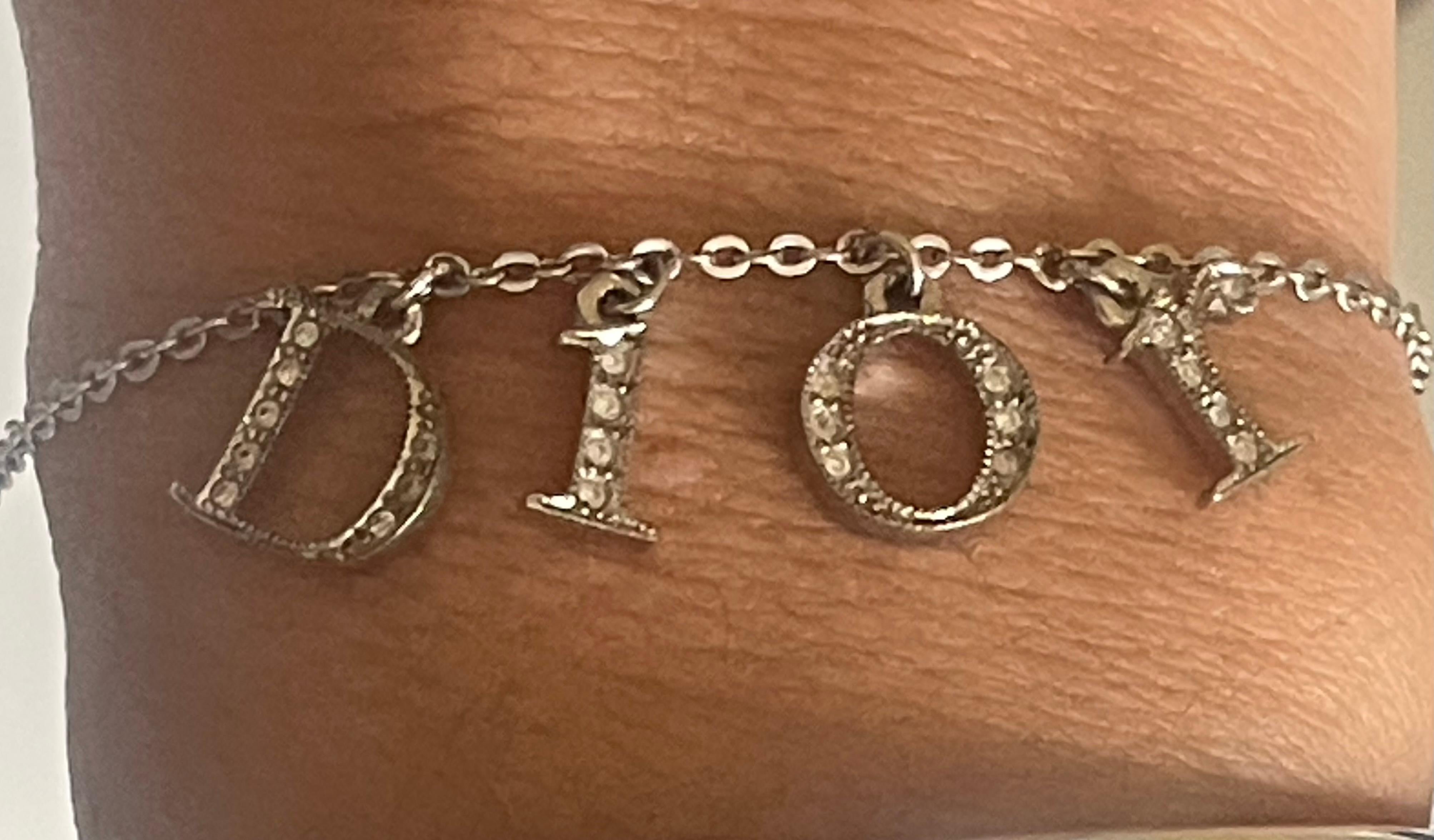 Bracciale Monogram Christian Dior in vendita 2