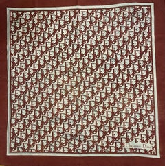 Christian Dior Monogram Cotton Scarf