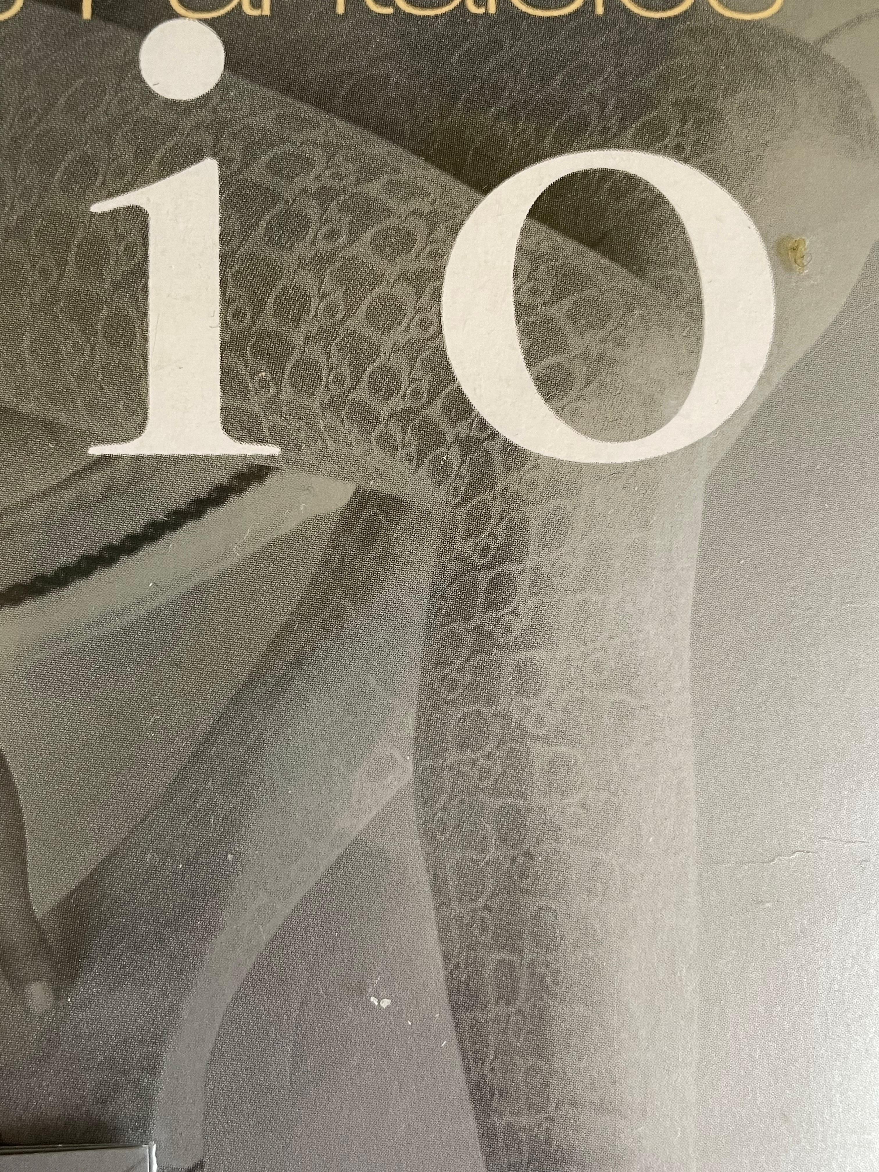 CHRISTIAN DIOR. Collants Dior à monogramme oblique. Nouveau. Jamais porté. Modèle rare et recherché. Vintage. Taille 2. Noir .