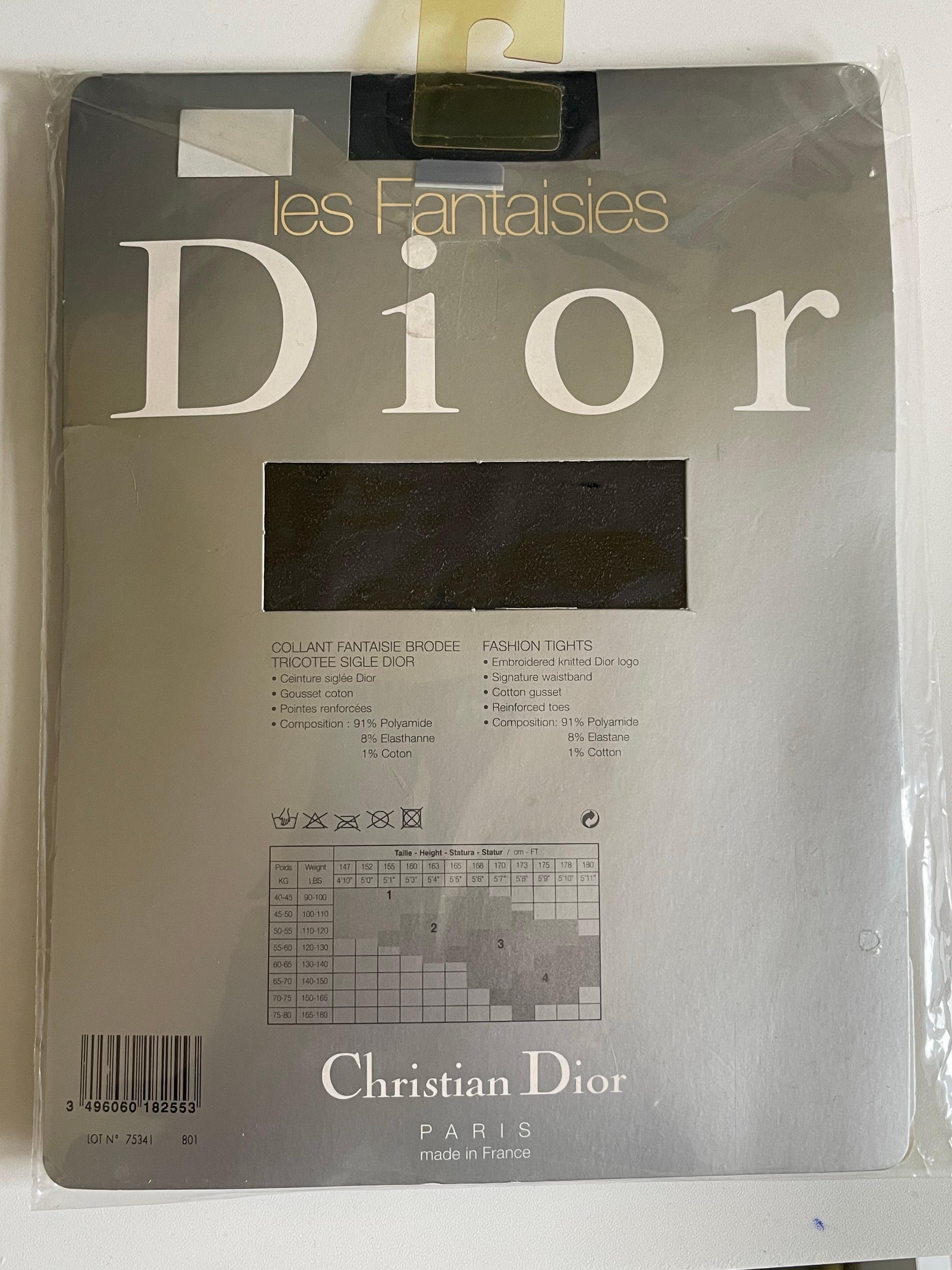 Collants monogramme oblique CHRISTIAN DIOR Neuf - En vente à CACHAN, FR