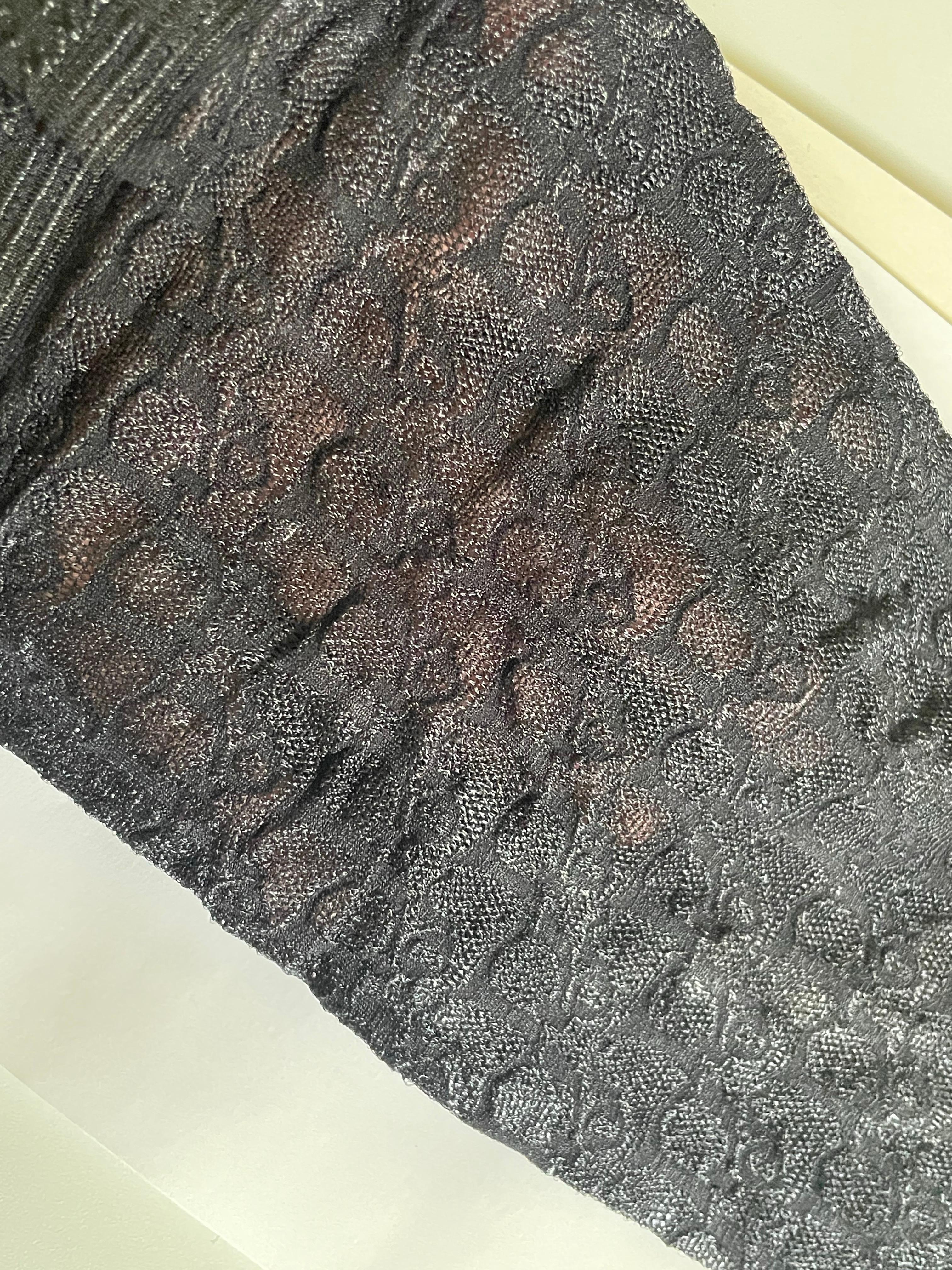 Collants monogramme oblique CHRISTIAN DIOR en vente 1