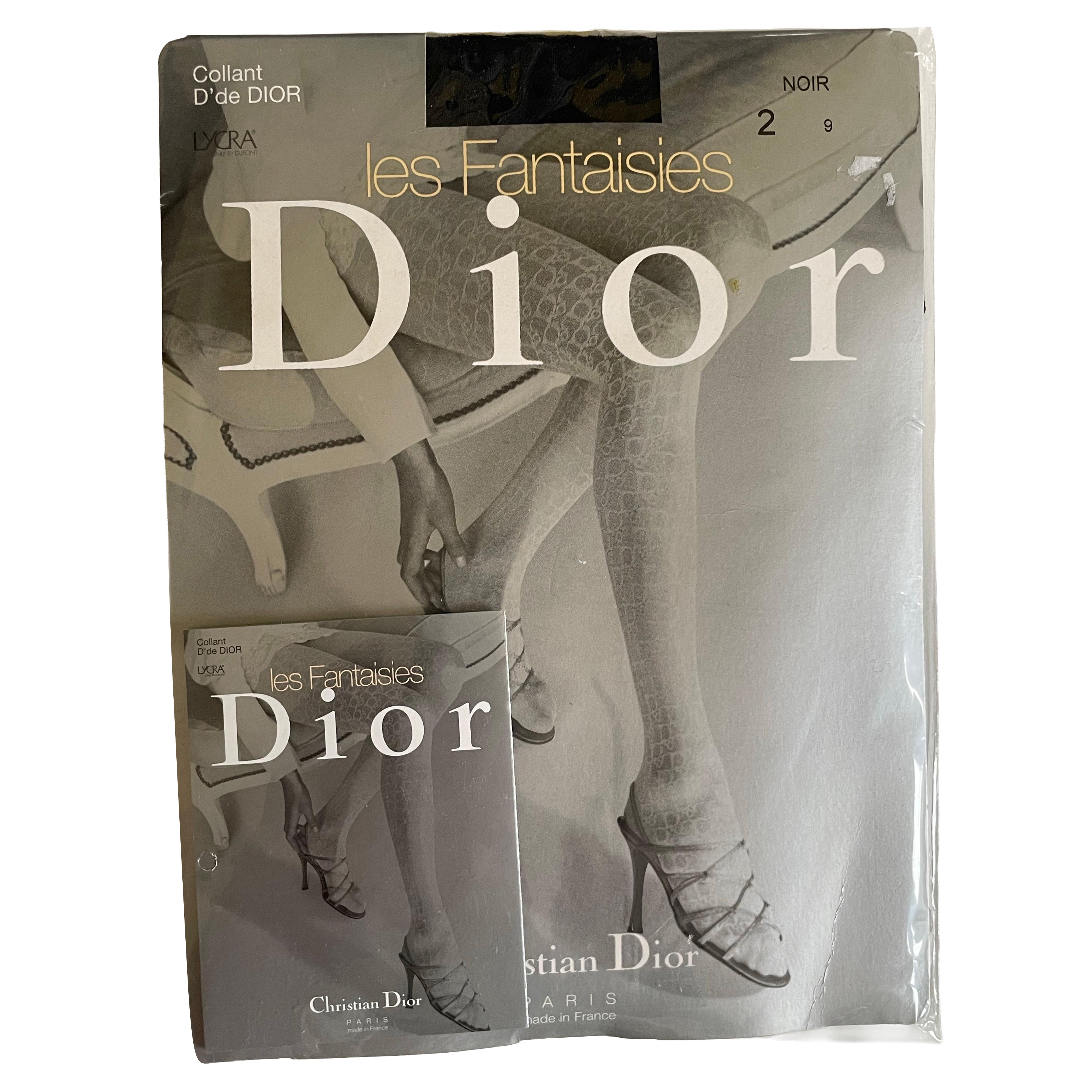 Collants monogramme oblique CHRISTIAN DIOR
