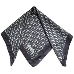 CHRISTIAN DIOR Monogram scarf vintage