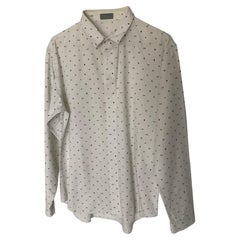 CHRISTIAN DIOR Monogram shirt with CD logo