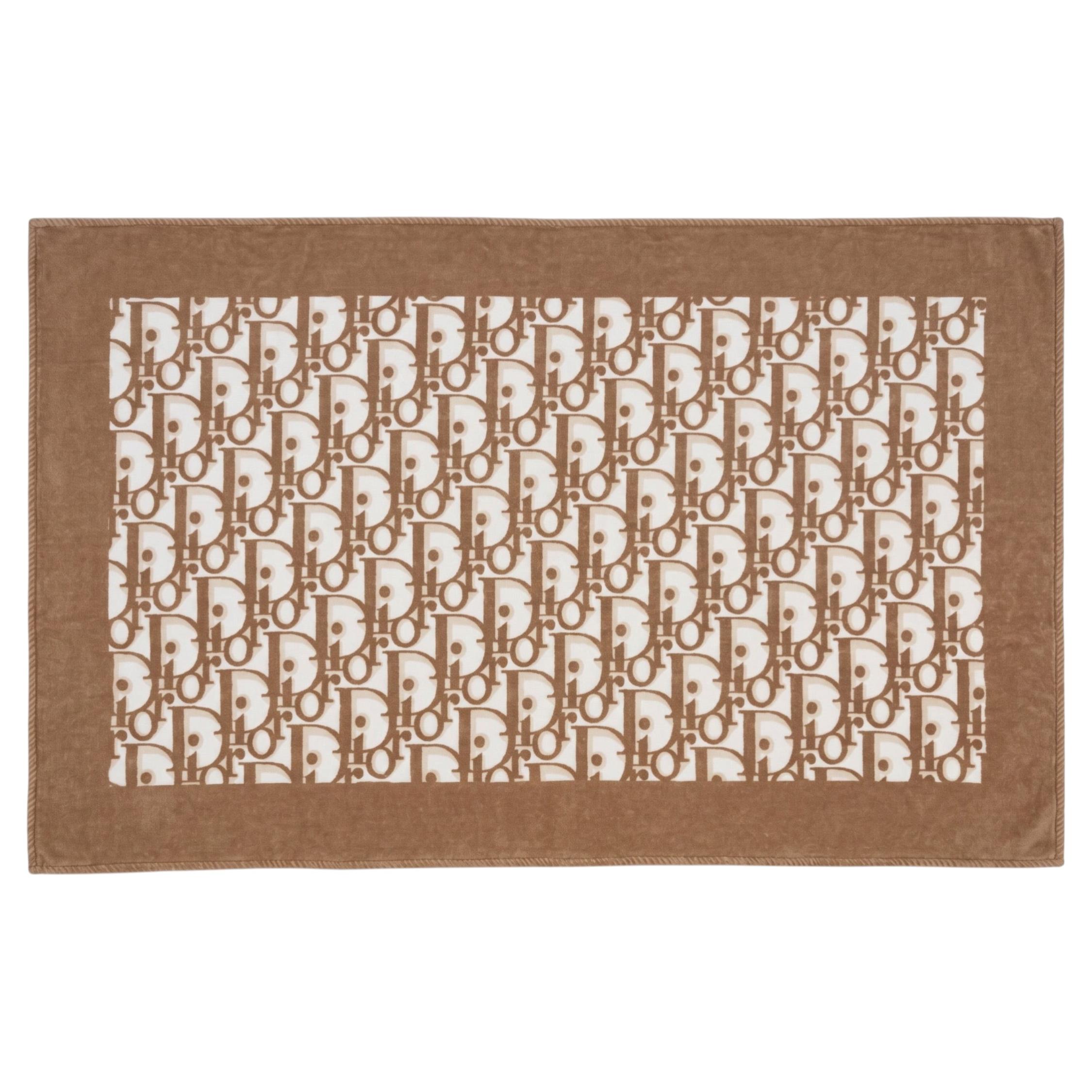 Christian Dior Monogram Terry Beach Towel