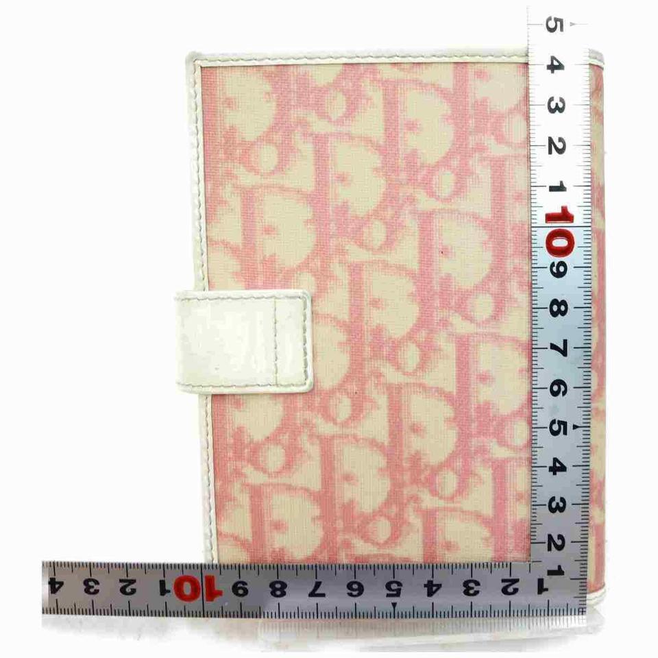 Christian Dior Monogram Trotter Kleiner Ring Agenda Cover Notebook Tagebuchtasche 860186 im Angebot 1