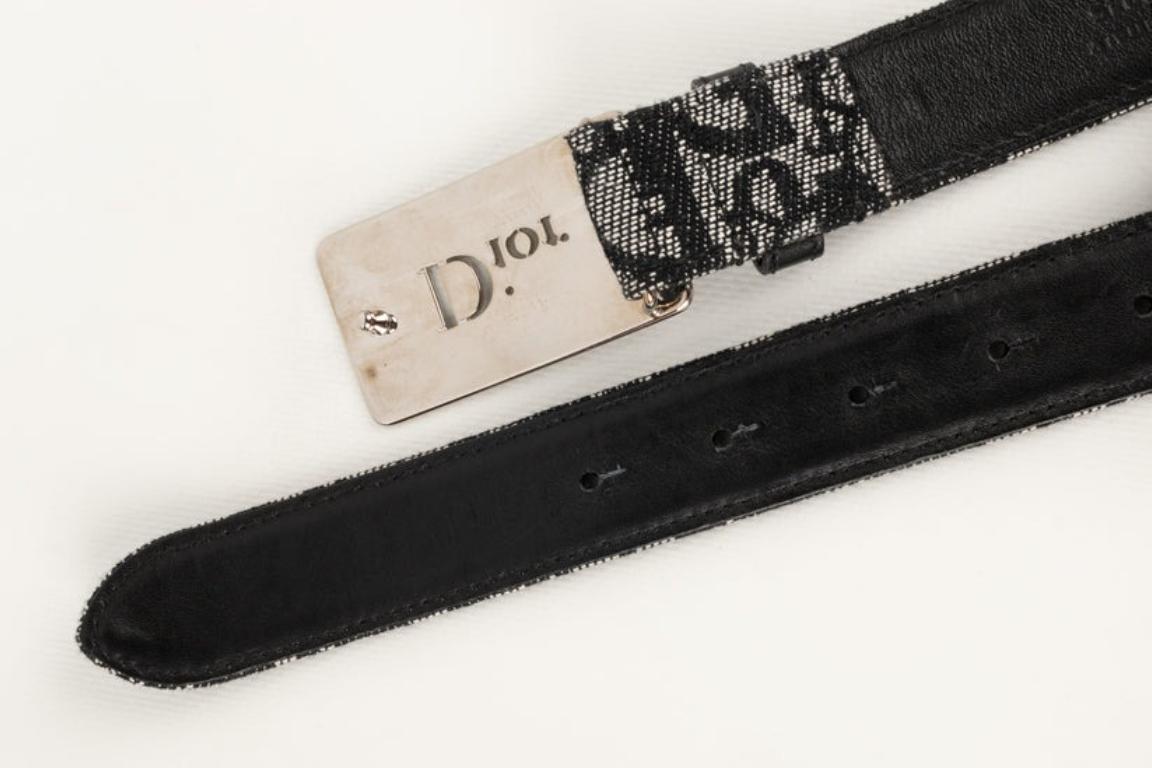 Christian Dior Monogrammed Belt For Sale 2