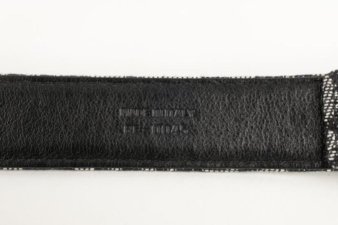Christian Dior Monogrammed Belt For Sale 4
